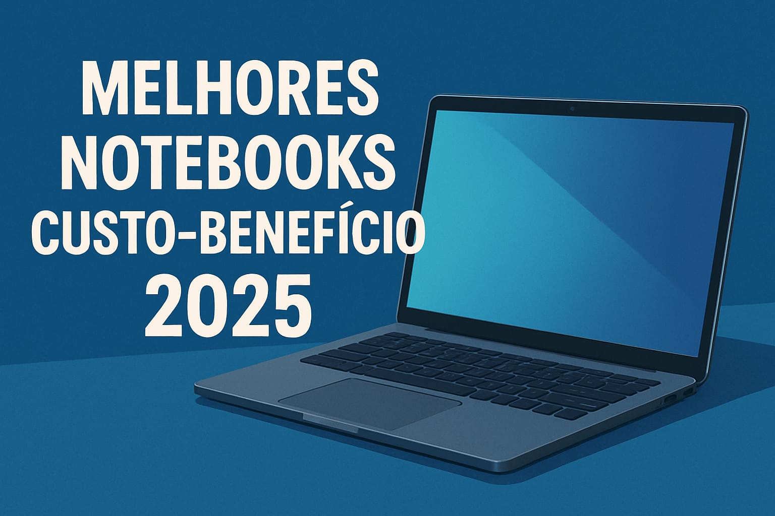 Notebook custo-benefício 2025 com bom desempenho para trabalho e estudo
